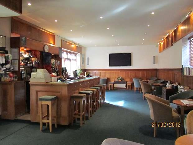The facilities and bar